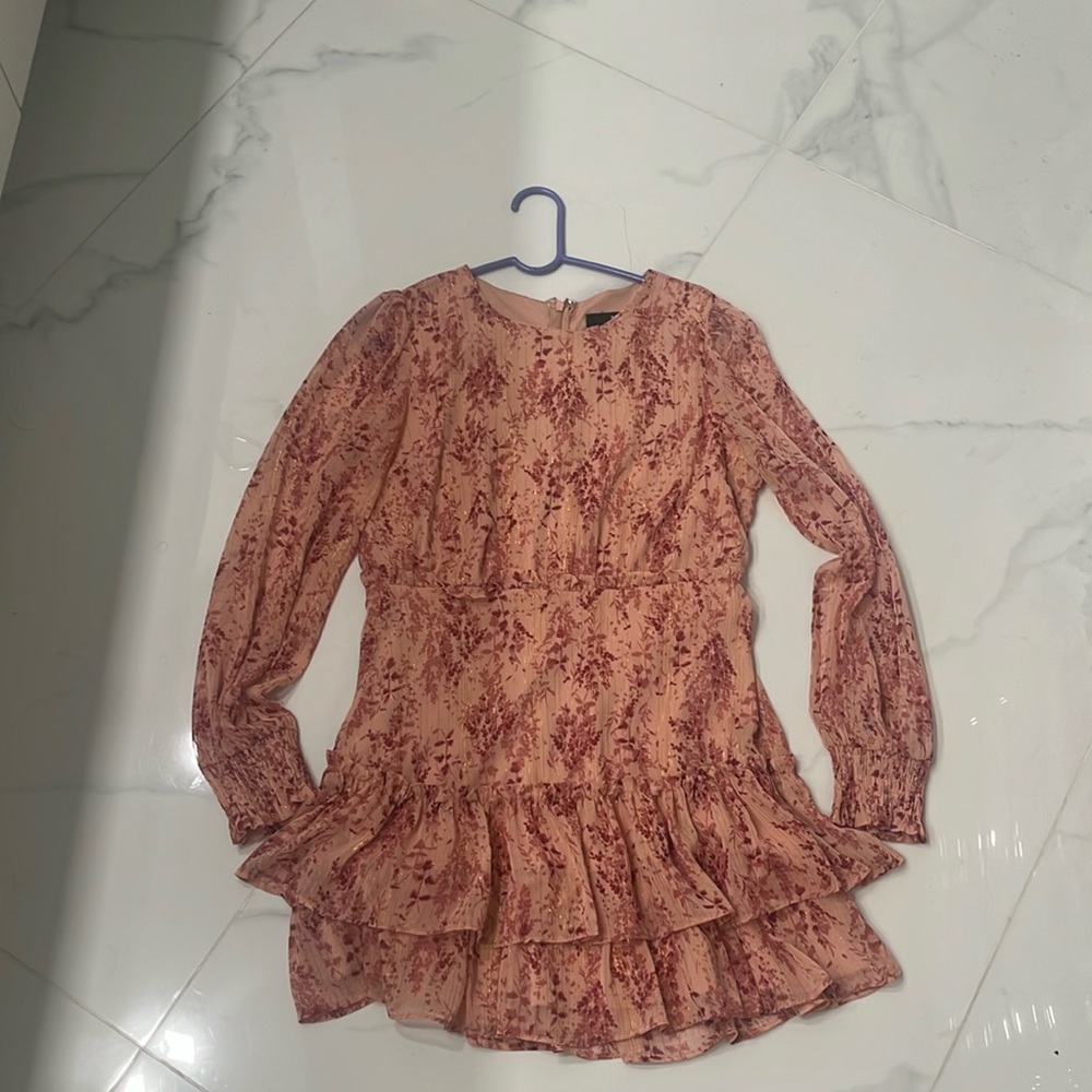 Pink and gold dress. Worn once